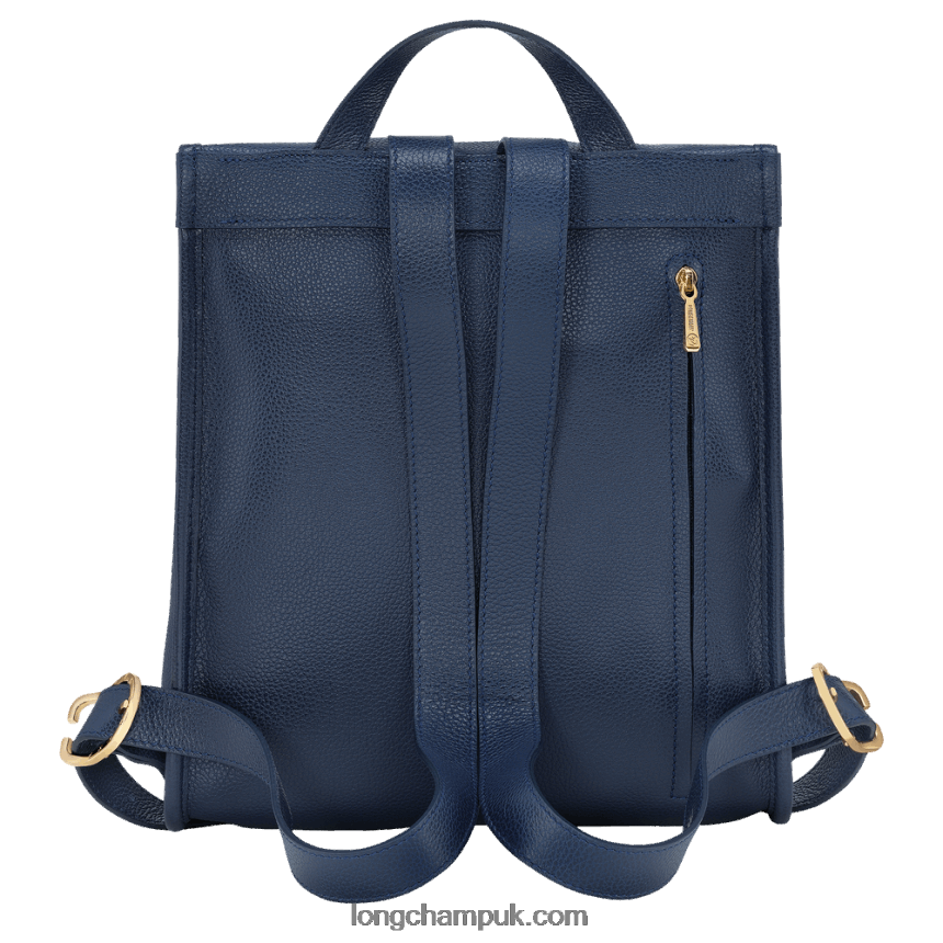 Le Foulonne Backpack Women Longchamp 8RTH80430 Navy