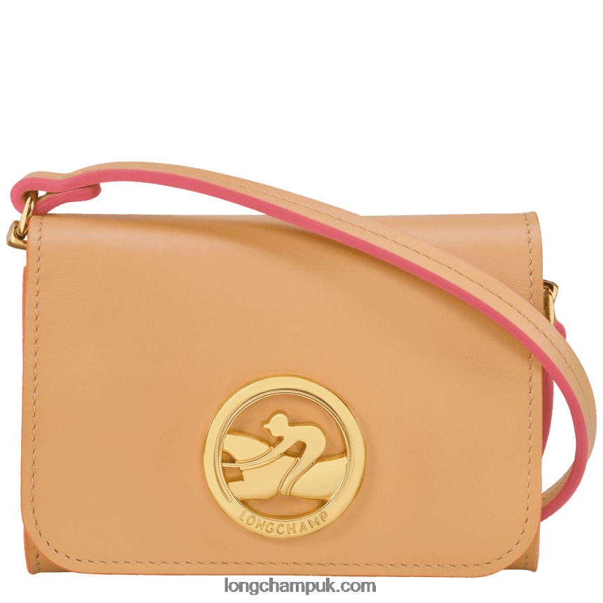 Box Trot Coin purse with leather lace Women Longchamp 8RTH80513 Vegetal