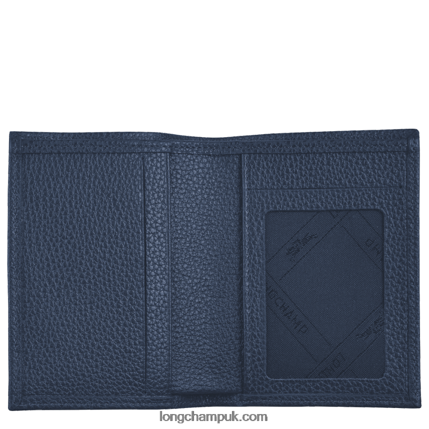 Le Foulonne Card holder Women Longchamp 8RTH80661 Navy
