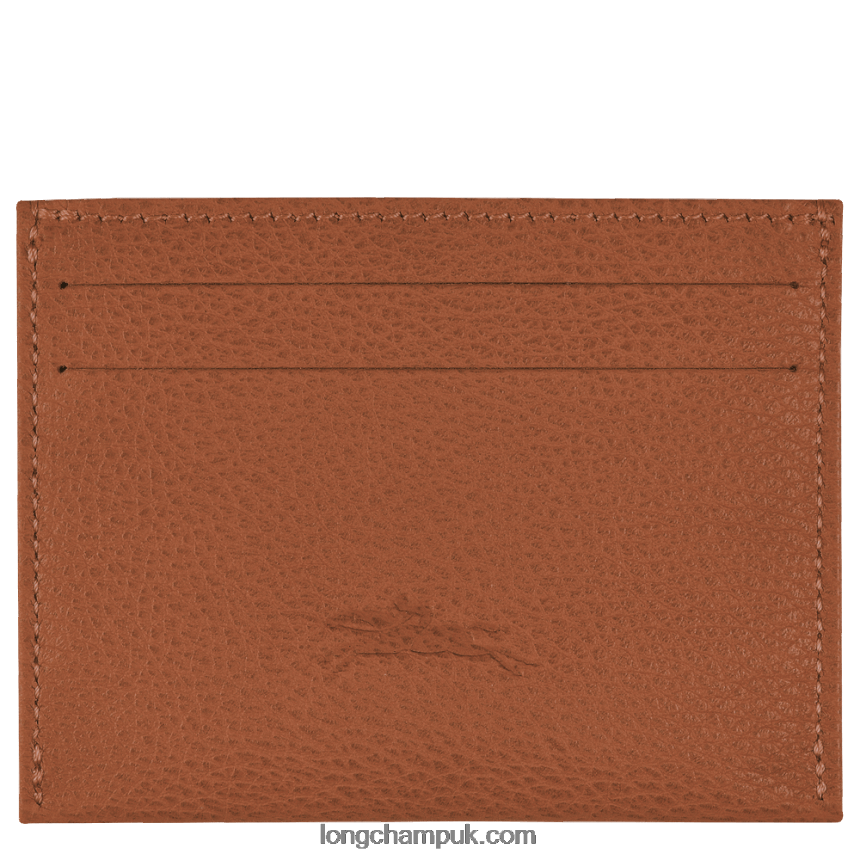Le Foulonne Cardholder Women Longchamp 8RTH80645 Caramel