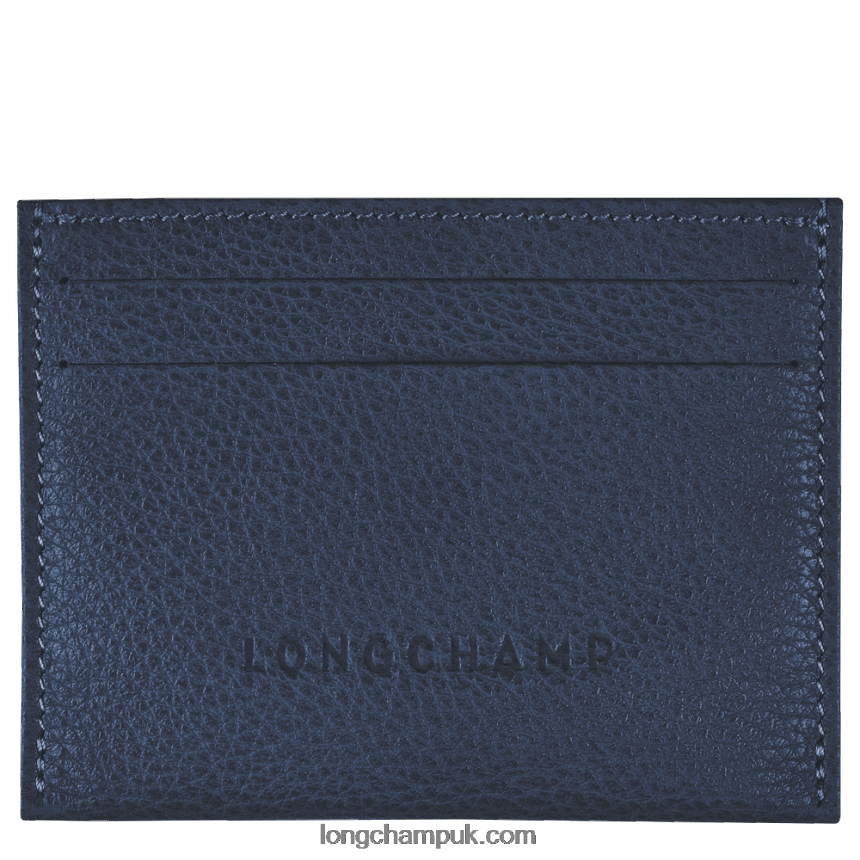 Le Foulonne Cardholder Women Longchamp 8RTH80649 Navy
