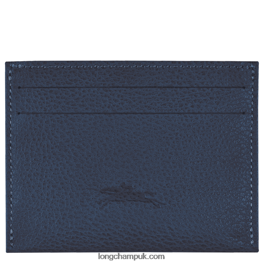 Le Foulonne Cardholder Women Longchamp 8RTH80649 Navy