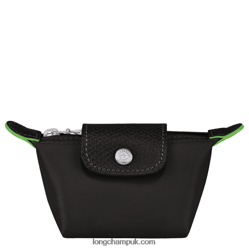Le Pliage Green Coin purse Women Longchamp 8RTH80506 Black