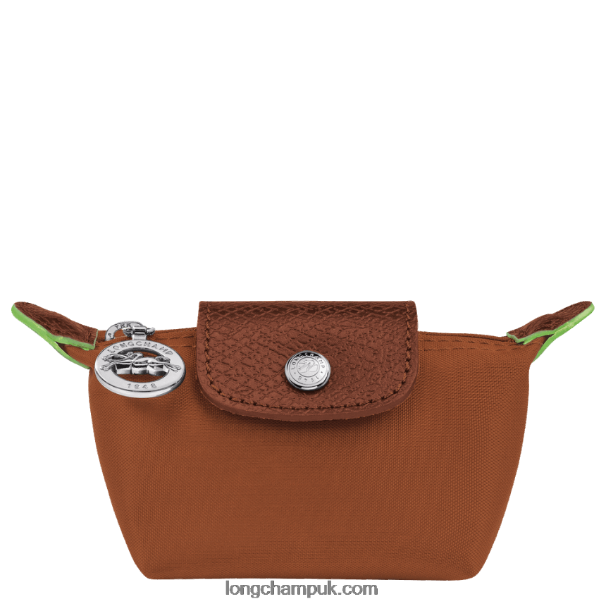 Le Pliage Green Coin purse Women Longchamp 8RTH80508 Cognac