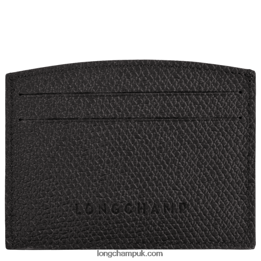 Roseau Card holder Women Longchamp 8RTH80636 Black