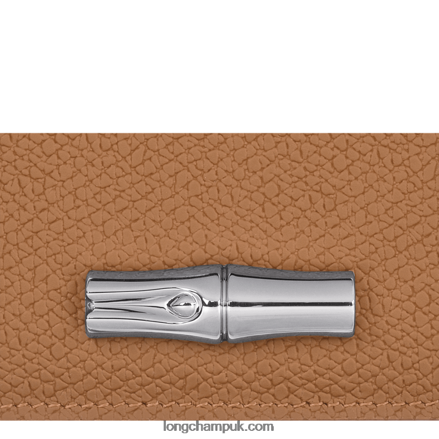 Roseau Card holder Women Longchamp 8RTH80637 Natural