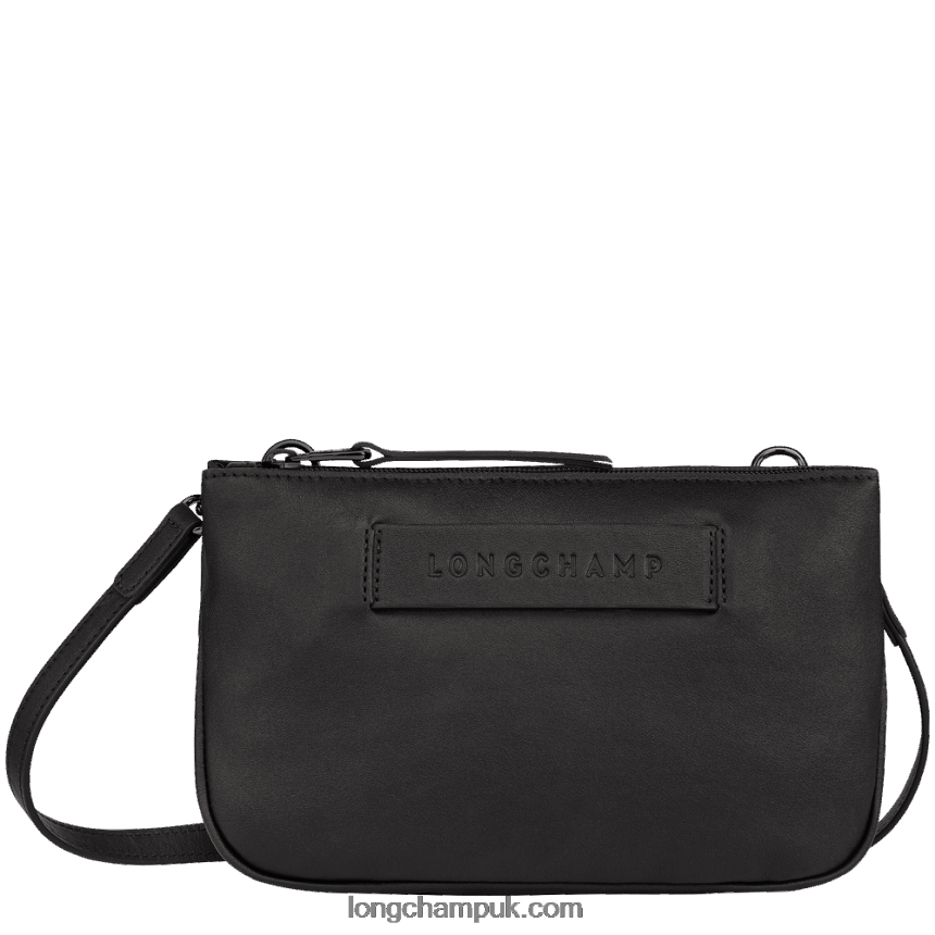 3D Crossbody bag XS Women Longchamp 8RTH80317 Black