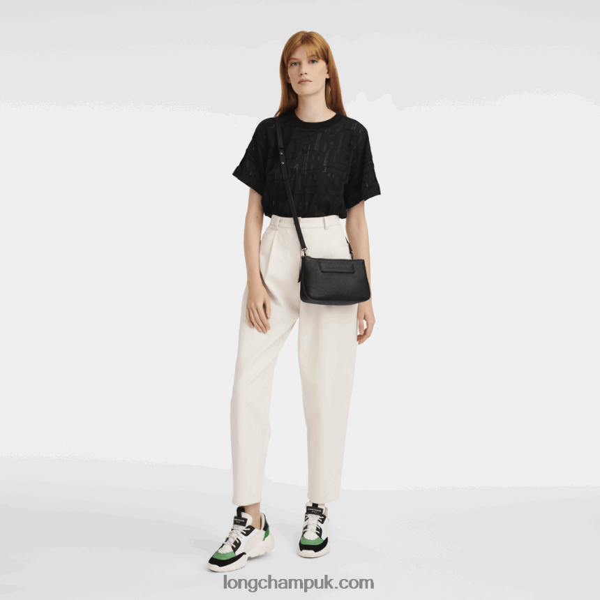 3D Crossbody bag XS Women Longchamp 8RTH80317 Black