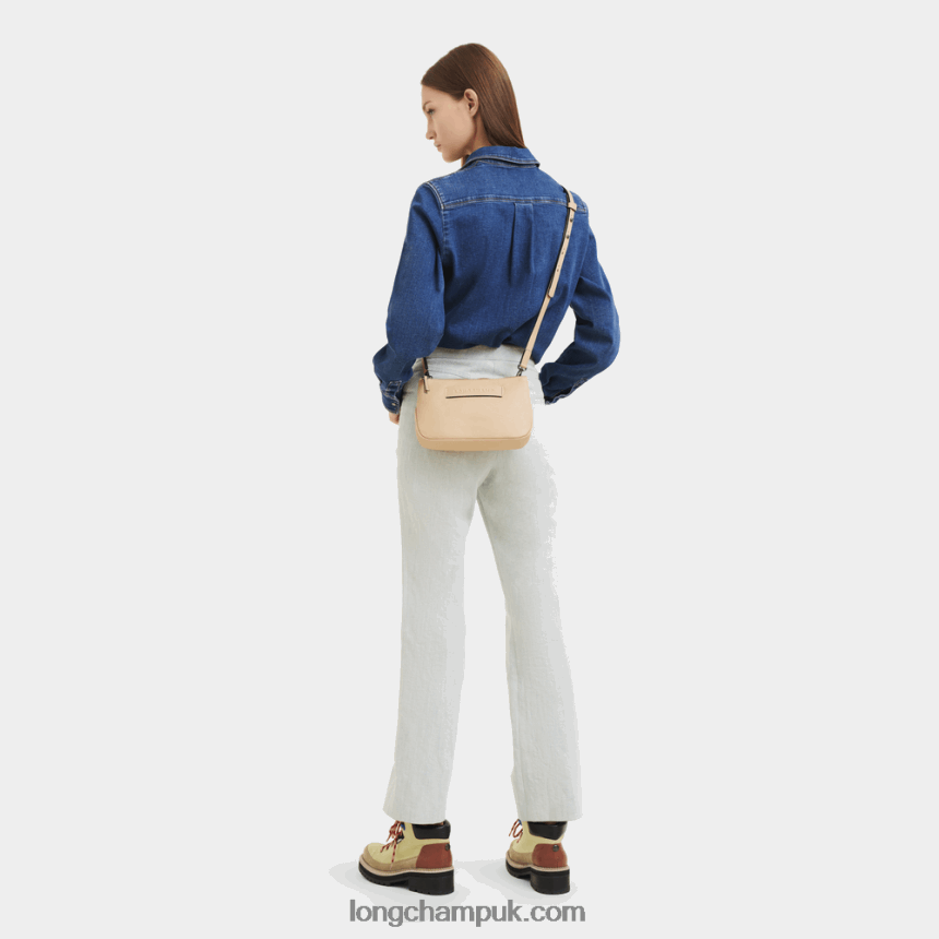 3D Crossbody bag XS Women Longchamp 8RTH80318 Beige