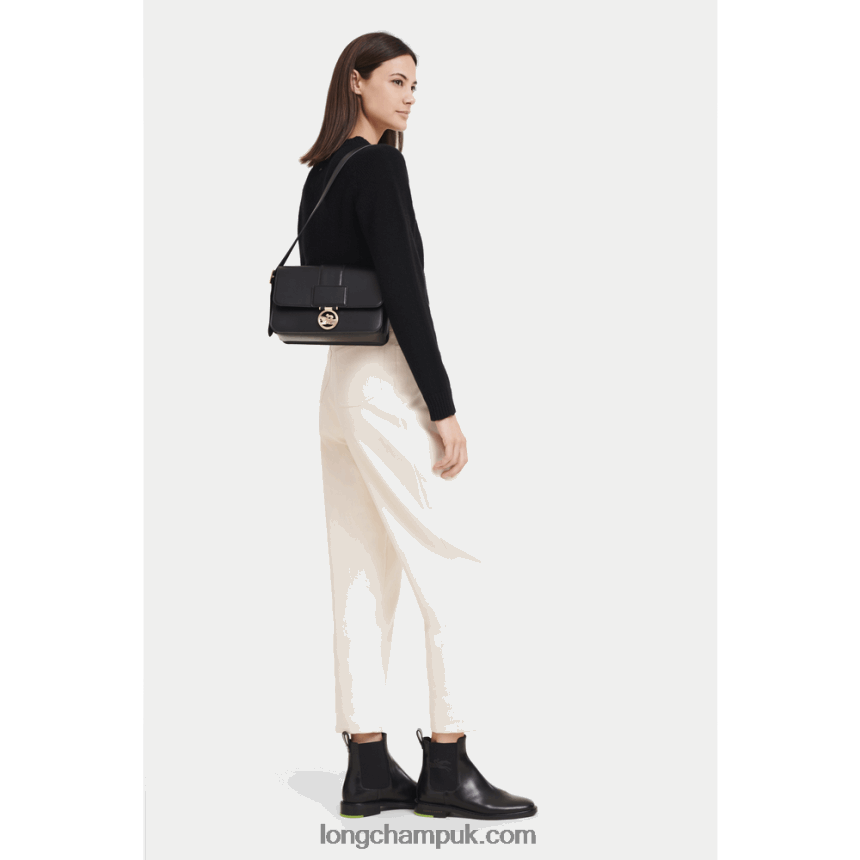 Box Trot Crossbody bag M Women Longchamp 8RTH80231 Black