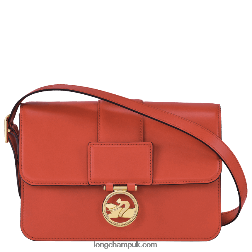 Box Trot Crossbody bag M Women Longchamp 8RTH80232 Orange