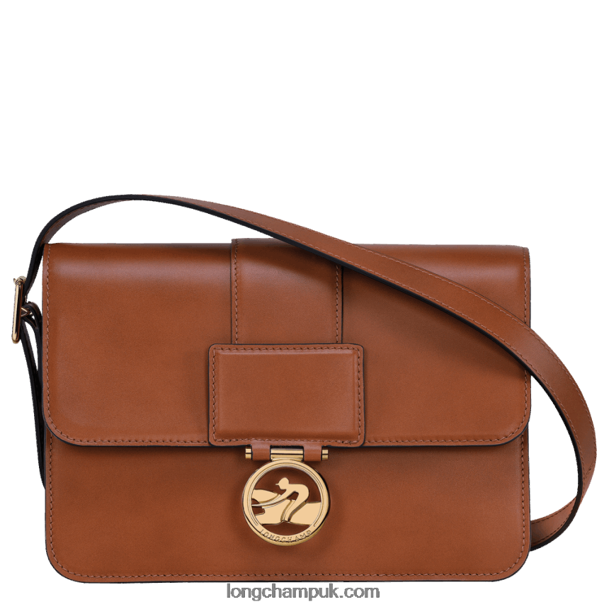 Box Trot Crossbody bag M Women Longchamp 8RTH80233 Cognac