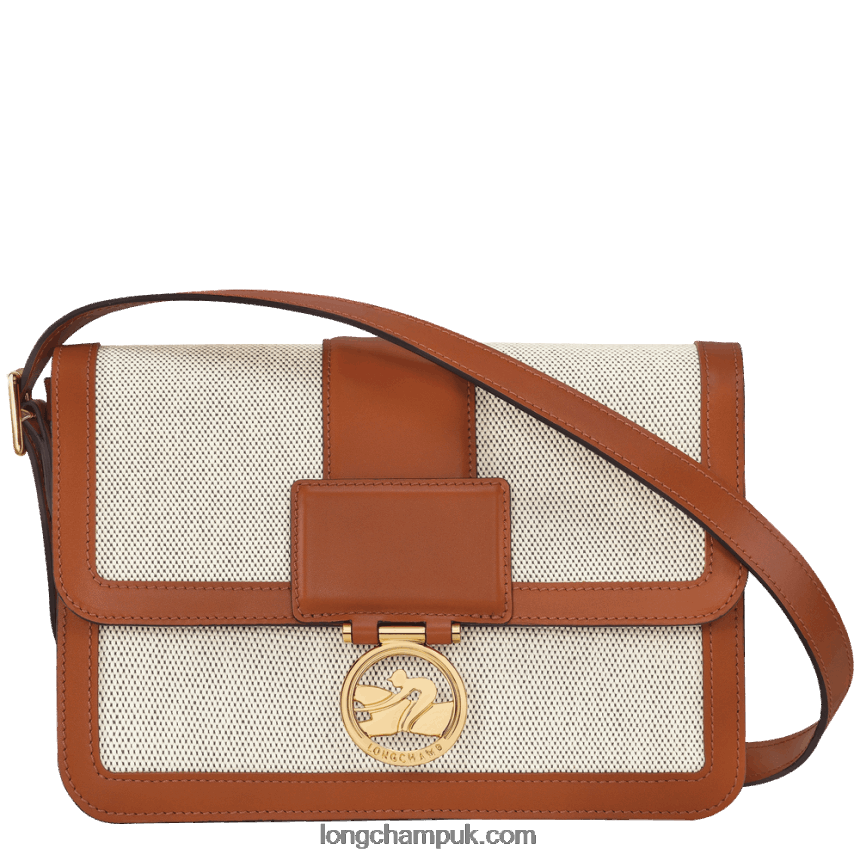 Box Trot Crossbody bag M Women Longchamp 8RTH80244 Cognac