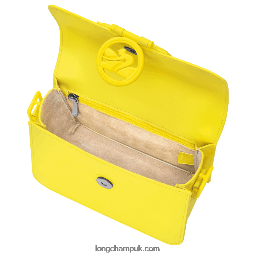 Box Trot Crossbody bag S Women Longchamp 8RTH80239 Lemon