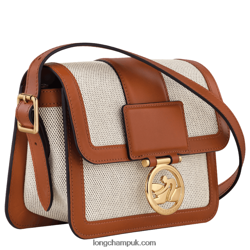 Box Trot Crossbody bag S Women Longchamp 8RTH80243 Cognac