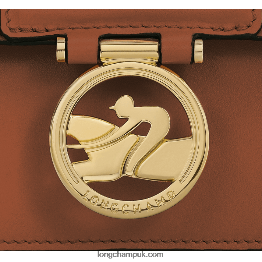 Box Trot Crossbody bag XS Women Longchamp 8RTH80236 Cognac