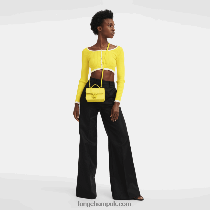 Box Trot Crossbody bag XS Women Longchamp 8RTH80241 Lemon
