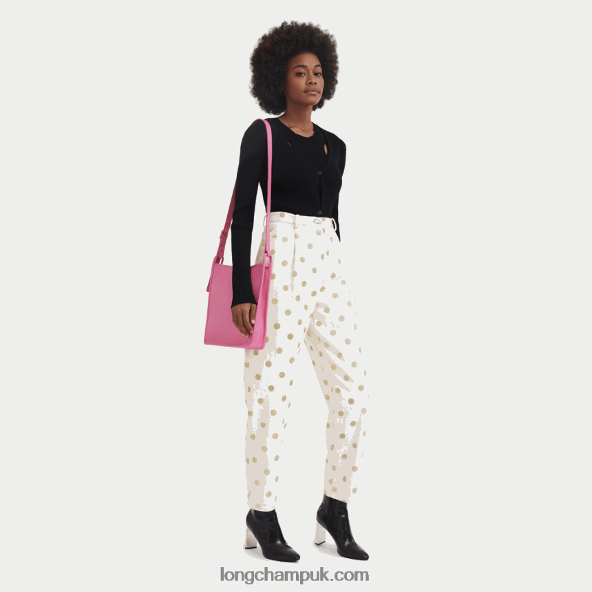 Le Foulonne Crossbody bag M Women Longchamp 8RTH80284 Candy