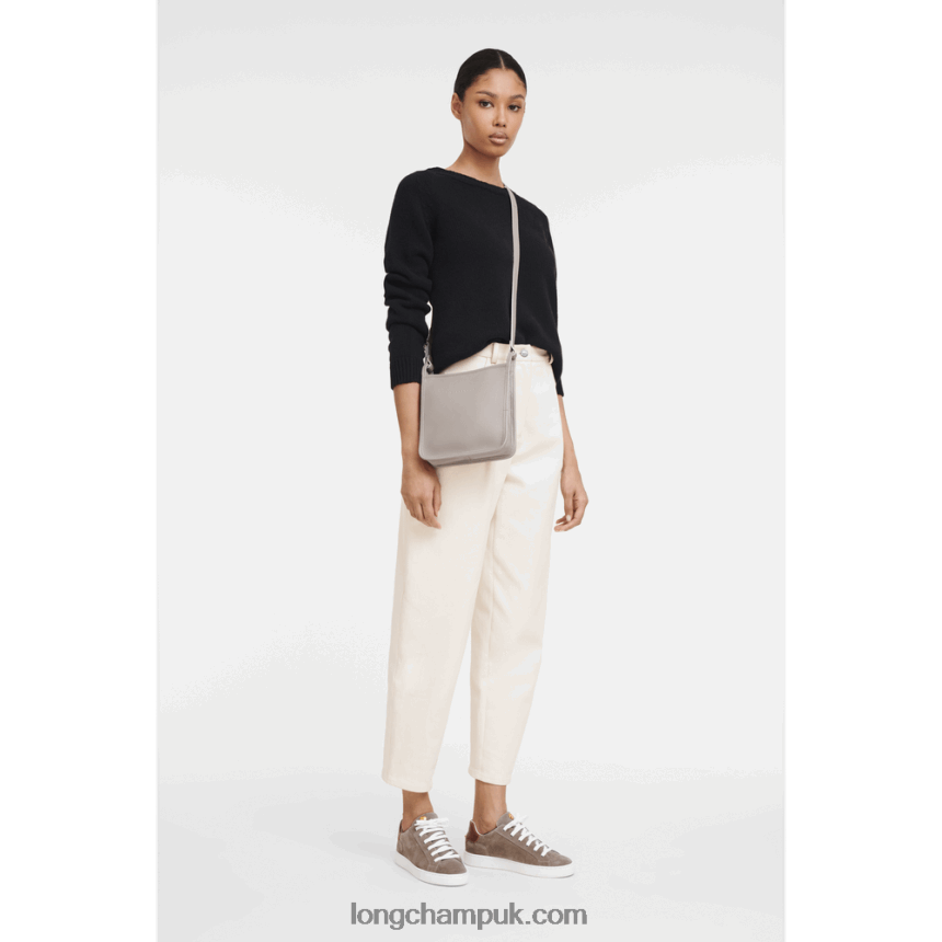 Le Foulonne Crossbody bag S Women Longchamp 8RTH80278 Turtledove
