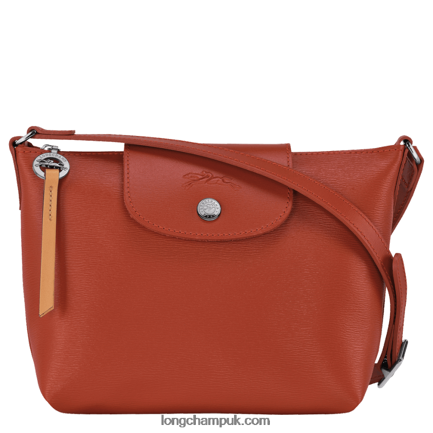 Le Pliage City Crossbody bag XS Women Longchamp 8RTH80225 Terracotta