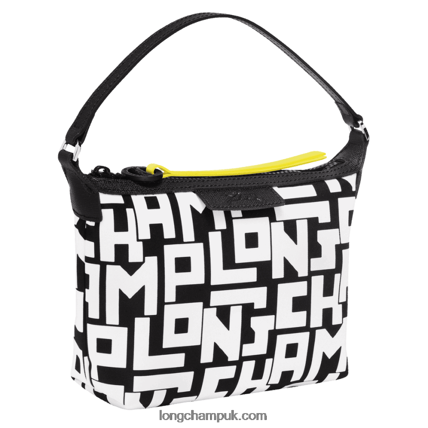 Le Pliage LGP Clutch Women Longchamp 8RTH80227 Black/White