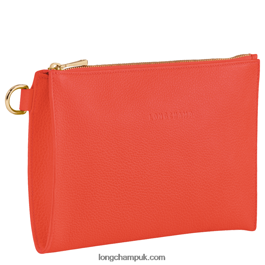 Le Foulonne Pouch Women Longchamp 8RTH80700 Orange