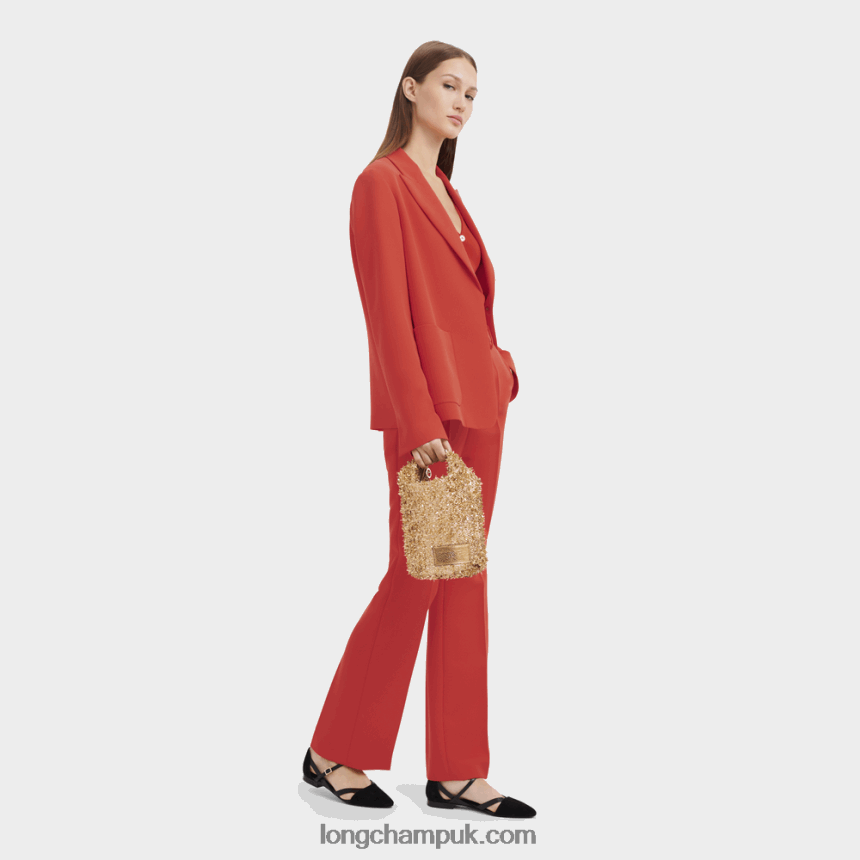 Le Pliage Collection Pouch Women Longchamp 8RTH80221 Gold