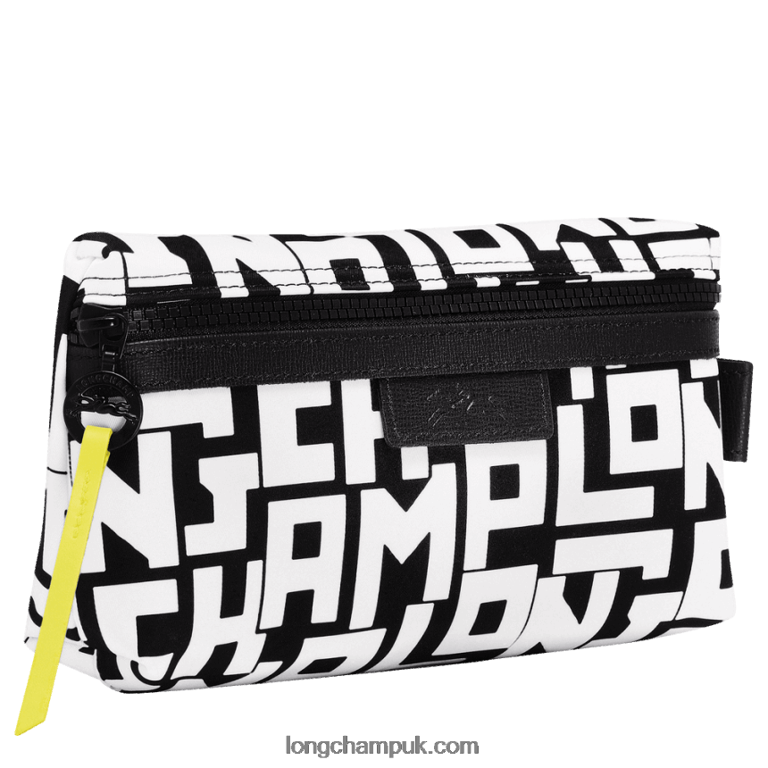 Le Pliage LGP Pouch Women Longchamp 8RTH80677 Black/White