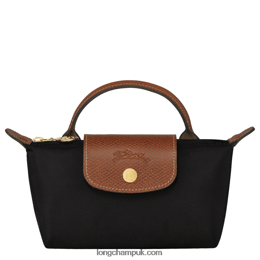 Le Pliage Original Pouch with handle Women Longchamp 8RTH80662 Black