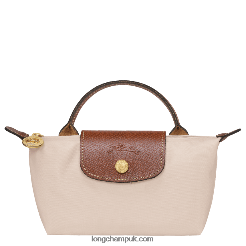 Le Pliage Original Pouch with handle Women Longchamp 8RTH80667 Paper