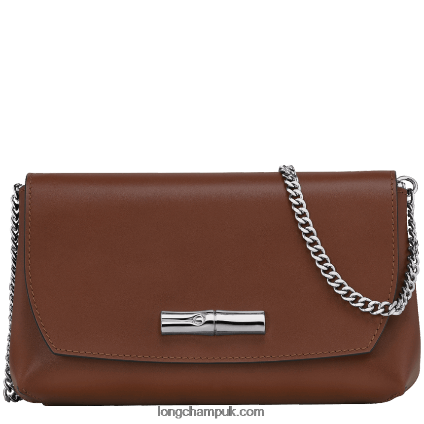 Roseau Clutch Women Longchamp 8RTH80247 Ebony