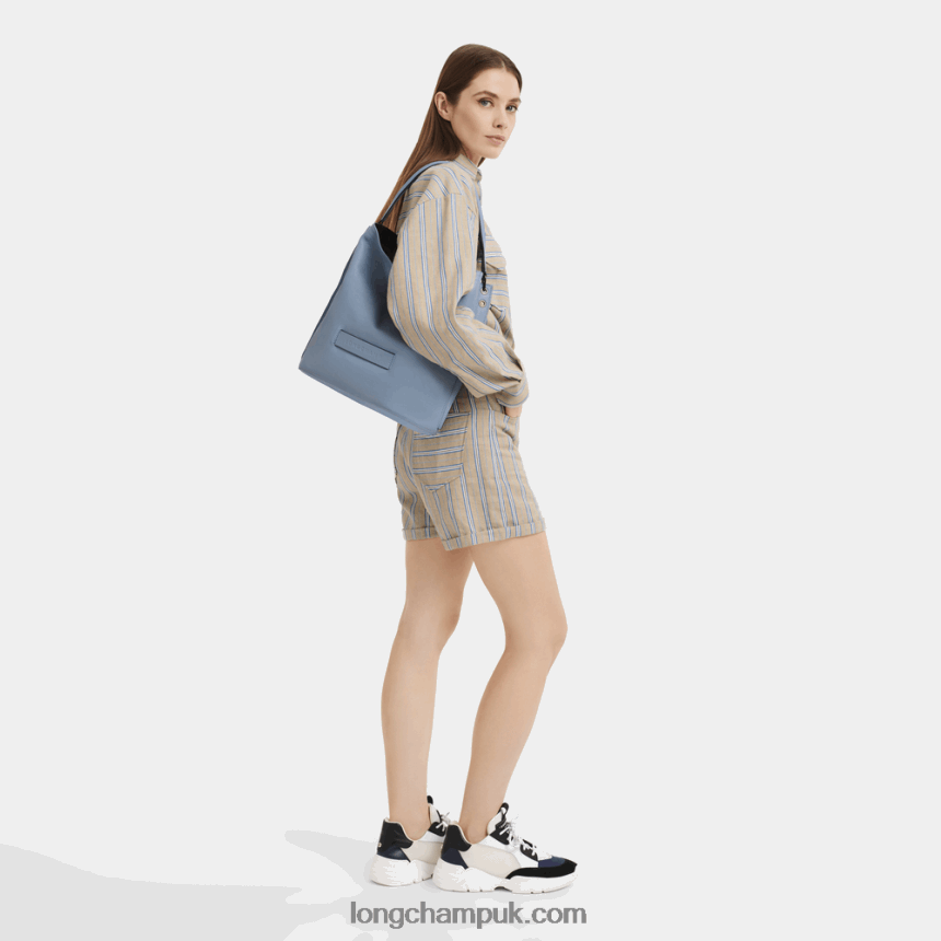 3D Hobo bag L Women Longchamp 8RTH80400 Slate