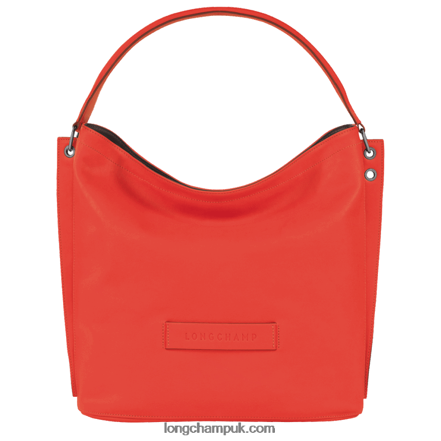 3D Hobo bag L Women Longchamp 8RTH80401 Orange