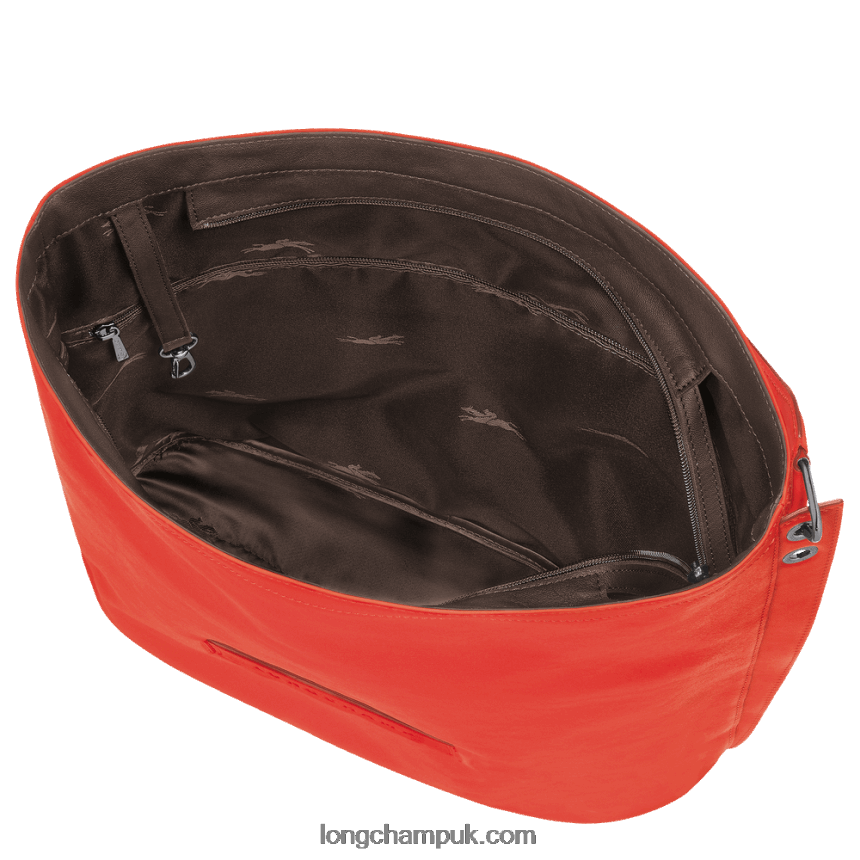 3D Hobo bag L Women Longchamp 8RTH80401 Orange