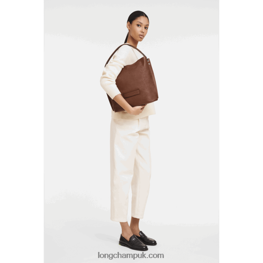 3D Hobo bag L Women Longchamp 8RTH80402 Cognac