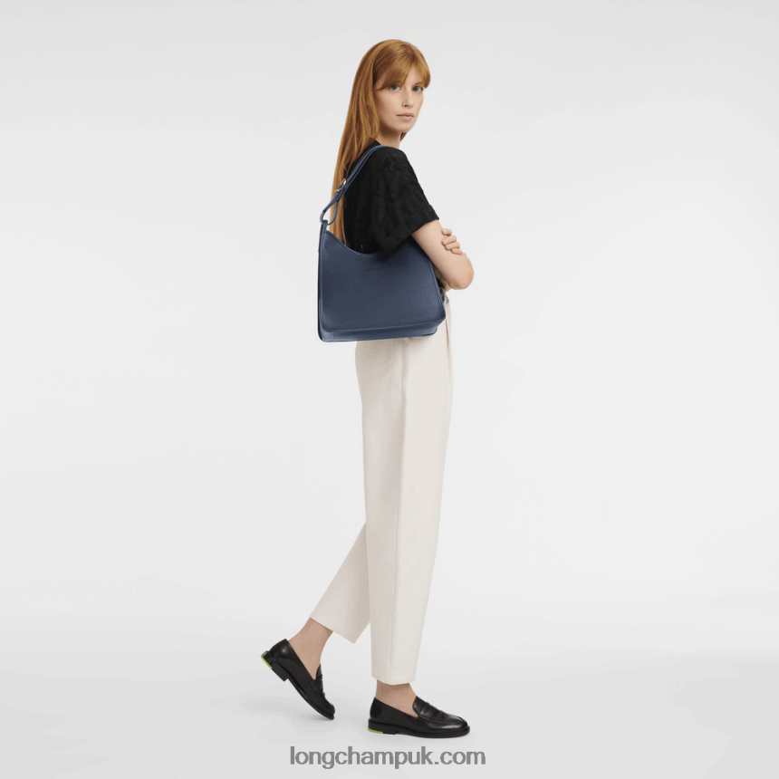 Le Foulonne Hobo bag M Women Longchamp 8RTH80391 Navy