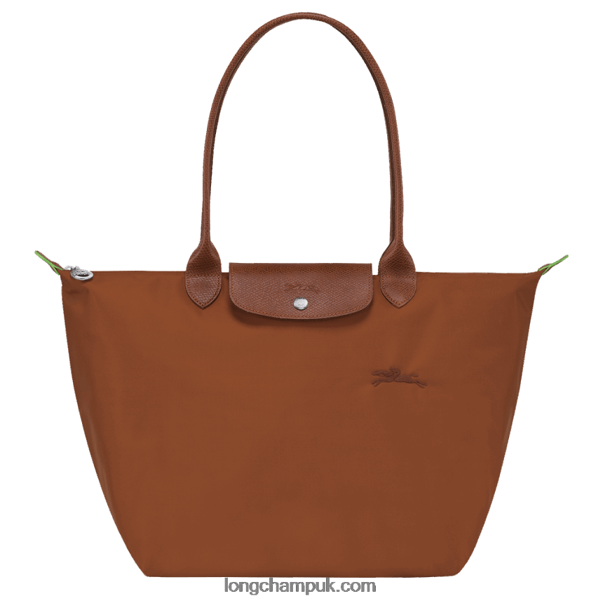 Le Pliage Green Tote bag L Women Longchamp 8RTH80404 Cognac