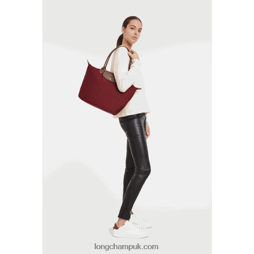 Le Pliage Original Tote bag L Women Longchamp 8RTH80416 Red