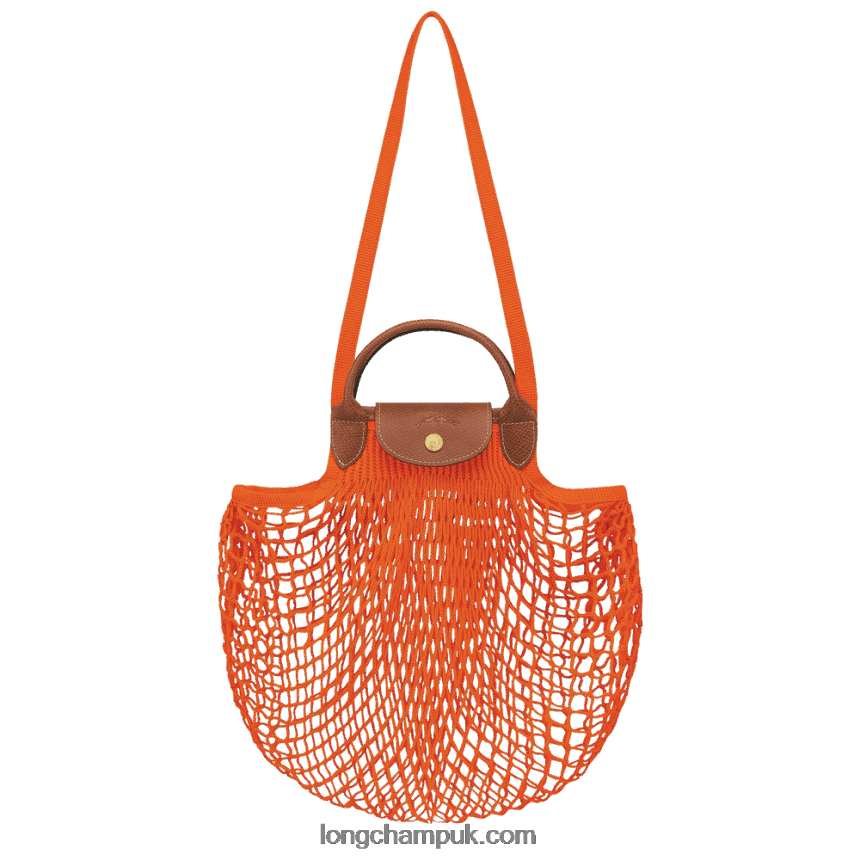 Le Pliage filet Mesh bag L Women Longchamp 8RTH803 Orange