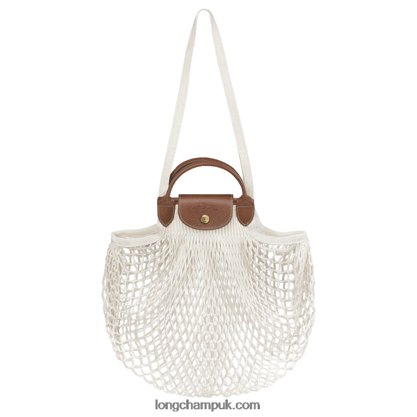 Le Pliage filet Mesh bag L Women Longchamp 8RTH8066 Ecru