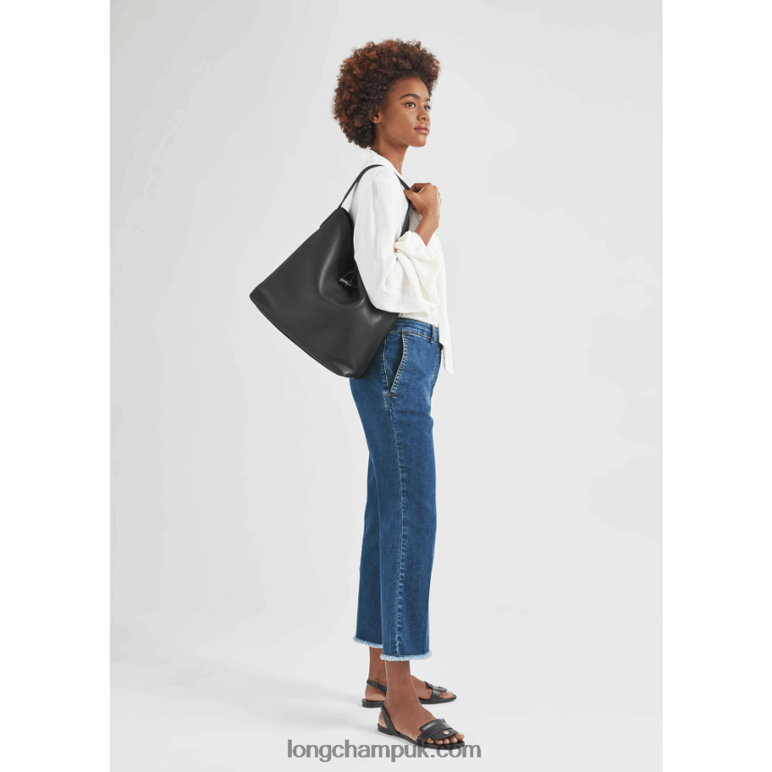 Roseau Essential Hobo bag Women Longchamp 8RTH80356 Black