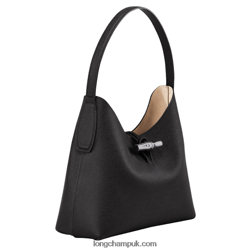 Roseau Hobo bag M Women Longchamp 8RTH80375 Black