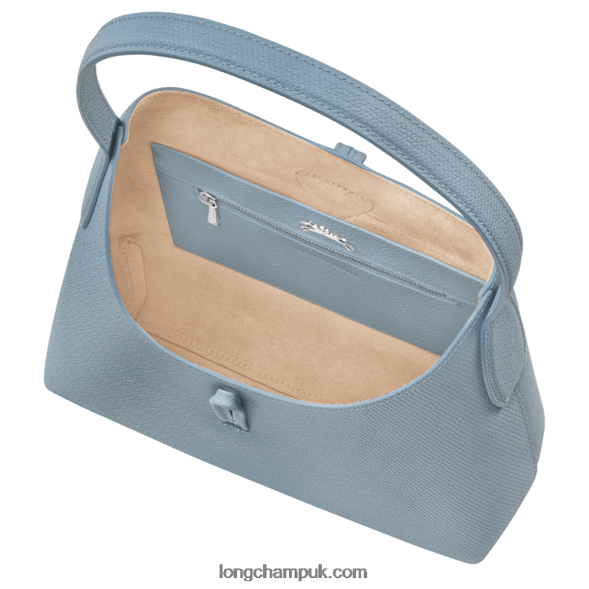 Roseau Hobo bag M Women Longchamp 8RTH80379 Cloud Blue
