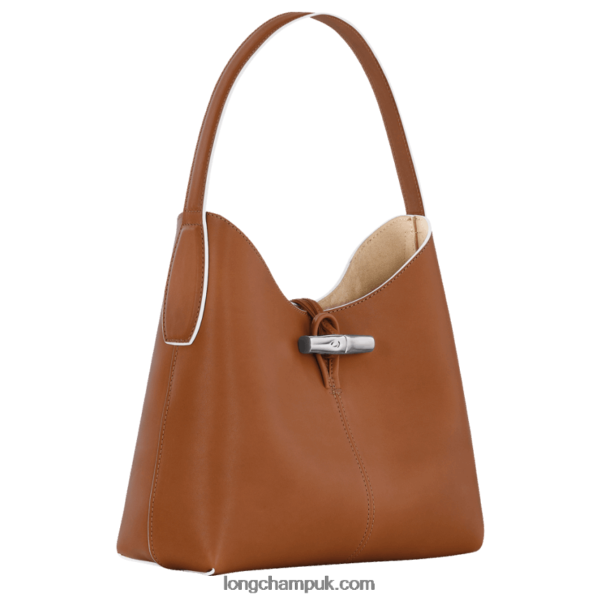 Roseau Hobo bag M Women Longchamp 8RTH80382 Cognac