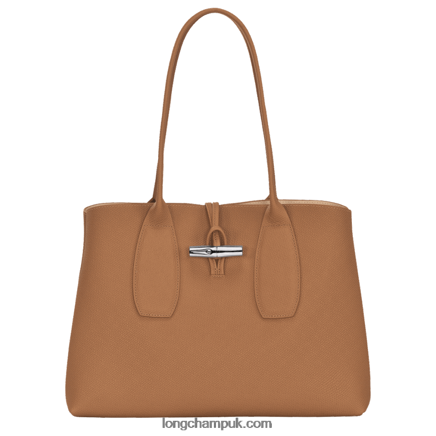 Roseau Tote bag L Women Longchamp 8RTH80369 Natural