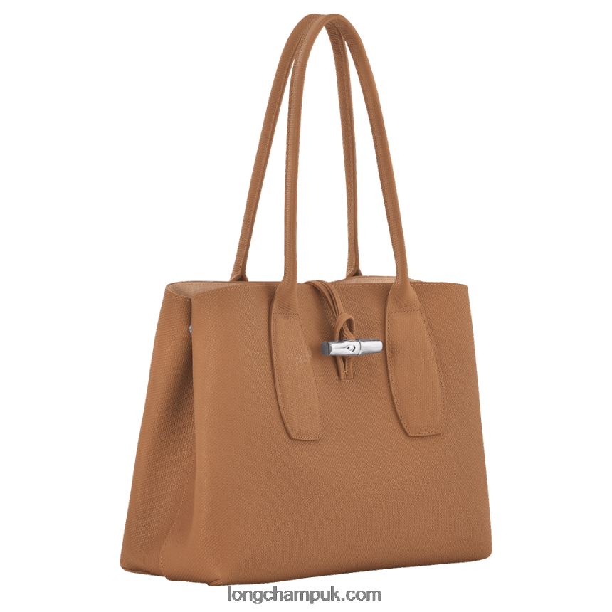 Roseau Tote bag L Women Longchamp 8RTH80369 Natural