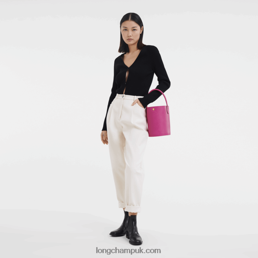 Epure Bucket bag S Women Longchamp 8RTH80137 Fuchsia