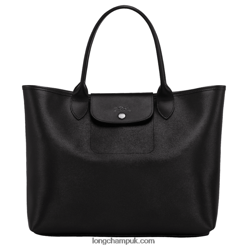 Le Pliage City Tote bag L Women Longchamp 8RTH8083 Black