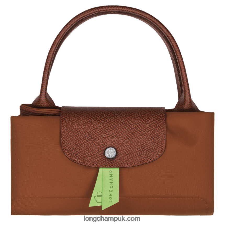 Le Pliage Green Handbag M Women Longchamp 8RTH8042 Cognac