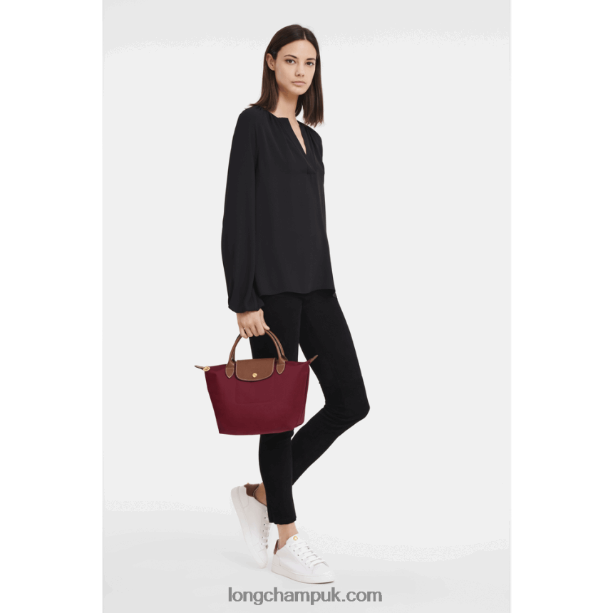 Le Pliage Original Handbag S Women Longchamp 8RTH80199 Red